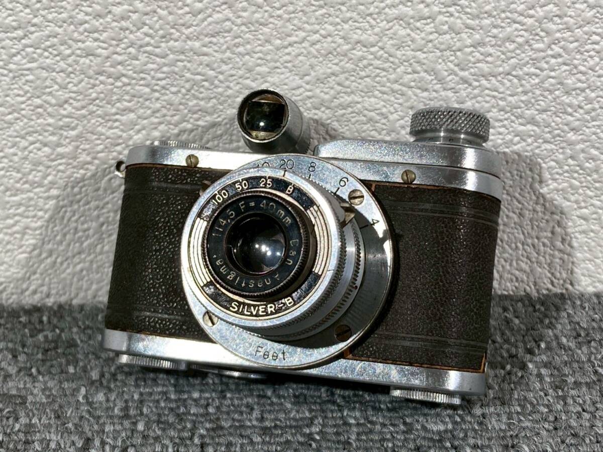 【あ340】ダン DAN 35 40ｍｍ F4.5 SILVER-B カメラ レンズ ジャンク 現状品 フィルムカメラ