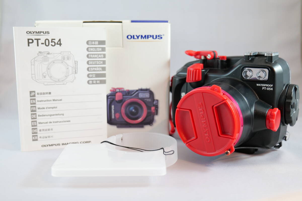 OLYMPUS オリンパス PT-054 防水プロテクター STYLUS XZ-2用 水中撮影 【A0062】