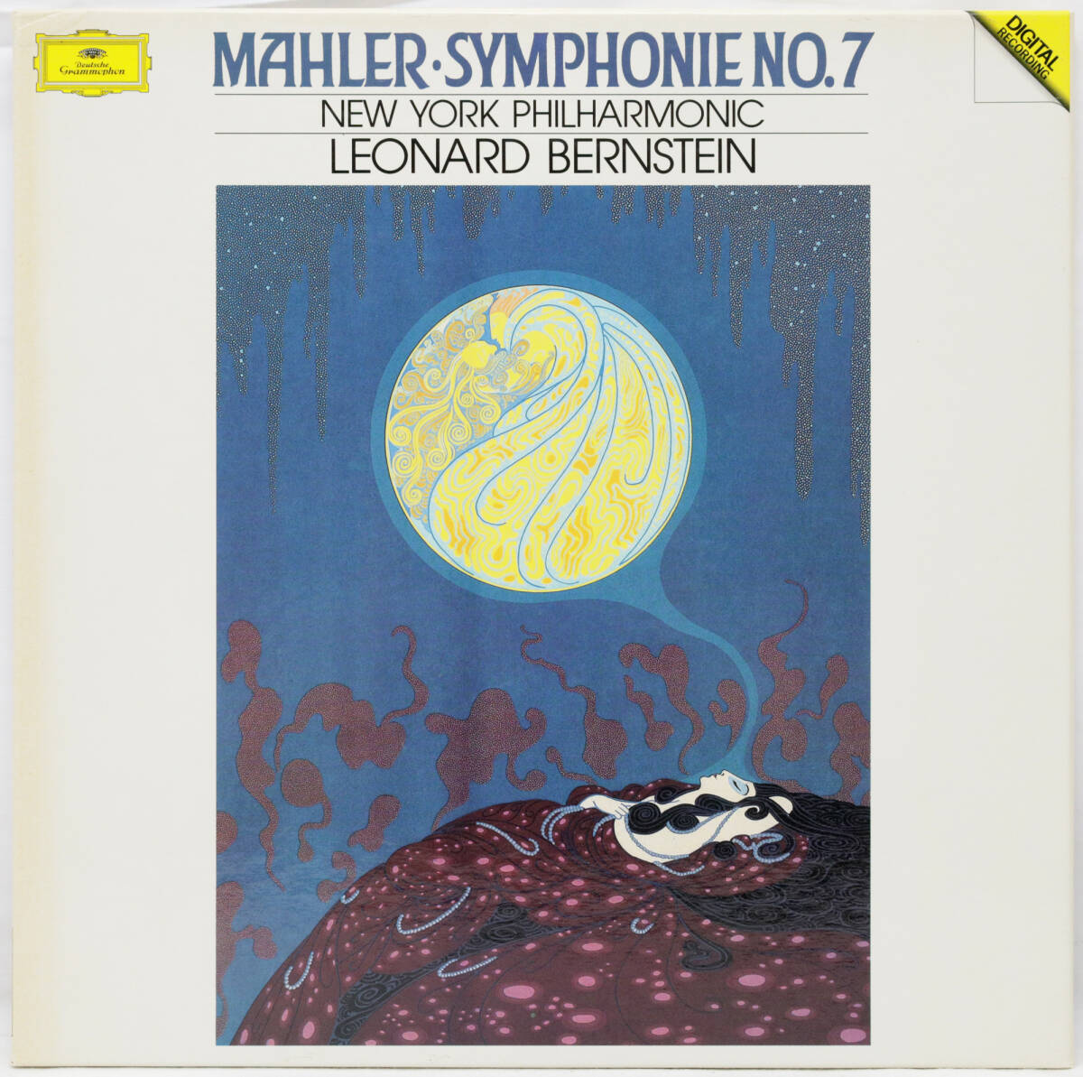 ドイツ盤オリジナル DGG 419211-1 BERNSTEIN Mahler Symphonie No.7 2LP BOX バーンスタイン マーラー