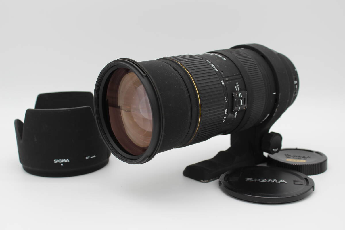 SIGMA 50-500mm F4-6.3 APO EX DG HSM Canon用 フード，キャップ付き 中一光学 シグマ キヤノン #263