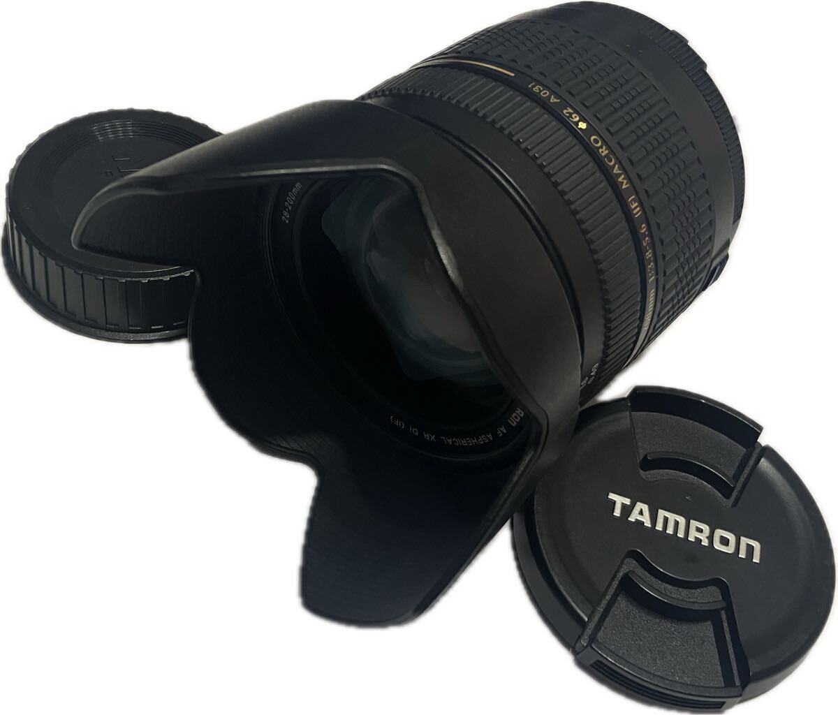 ★極上美品★ フード付 TAMRON タムロン AF 28-200mm F3.8-5.6 ASPHERICAL XR IF MACRO レンズ A031 NIKON #28680083