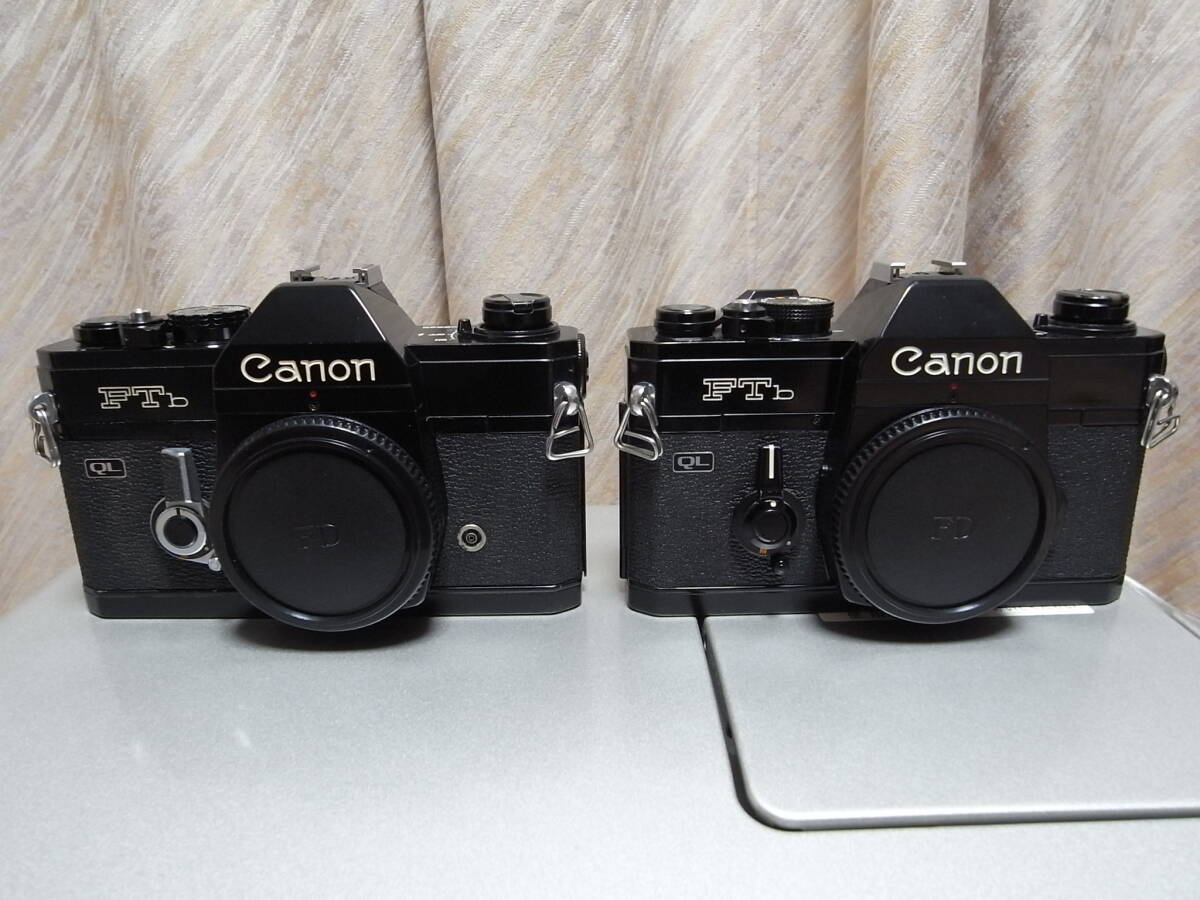 キヤノン　フィルム一眼レフ　FTb　FTB-N　ブラック　２台セット