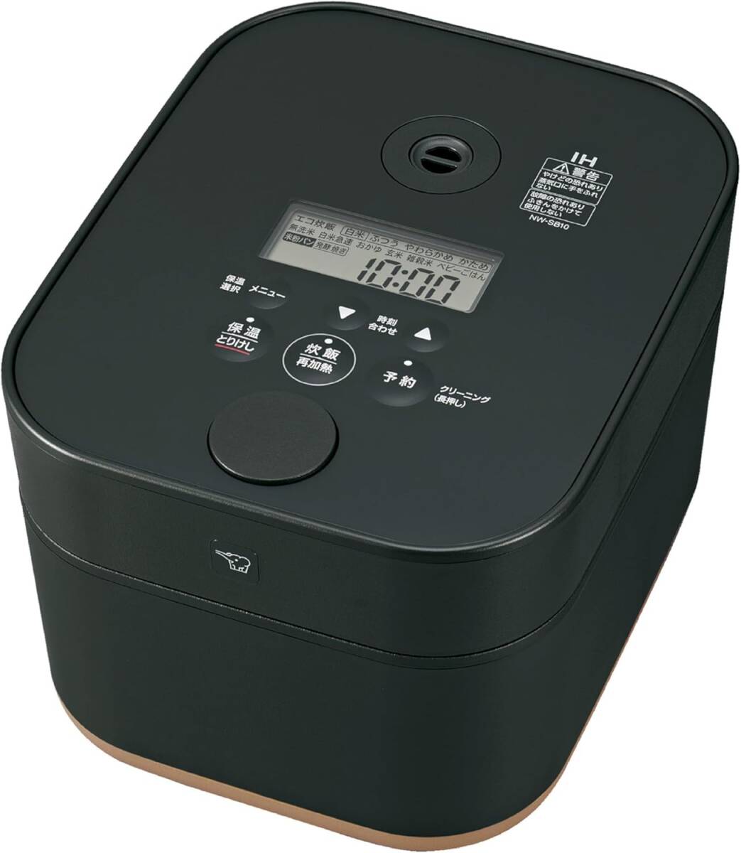 新品☆象印マホービン 炊飯器 5.5合 STAN. ブラック　送料無料46