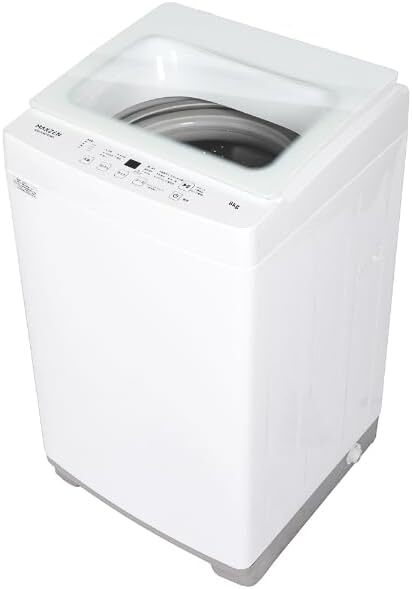 新品☆MAXZEN 全自動洗濯機 8㎏ 予約機能 風乾燥 静音 槽洗浄 チャイルドロック 送料無料67