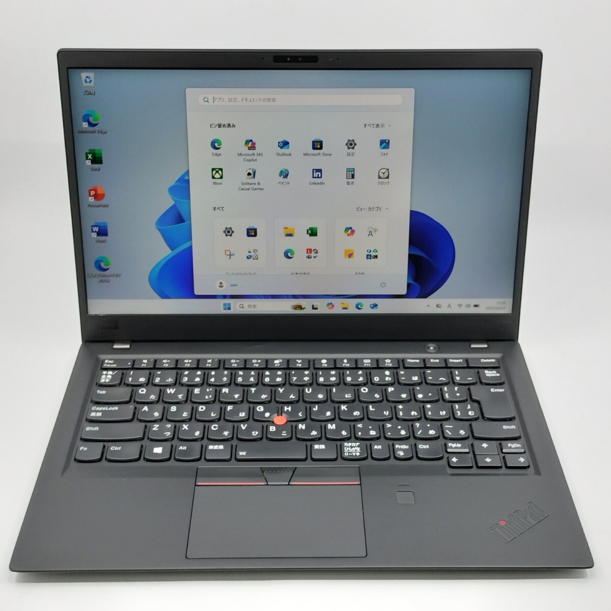 管理:LI-11748(164274)/ThinkPad X1 Carbon 2018/i5-8350U/SSD128GB/DDR16GB/windows11/office