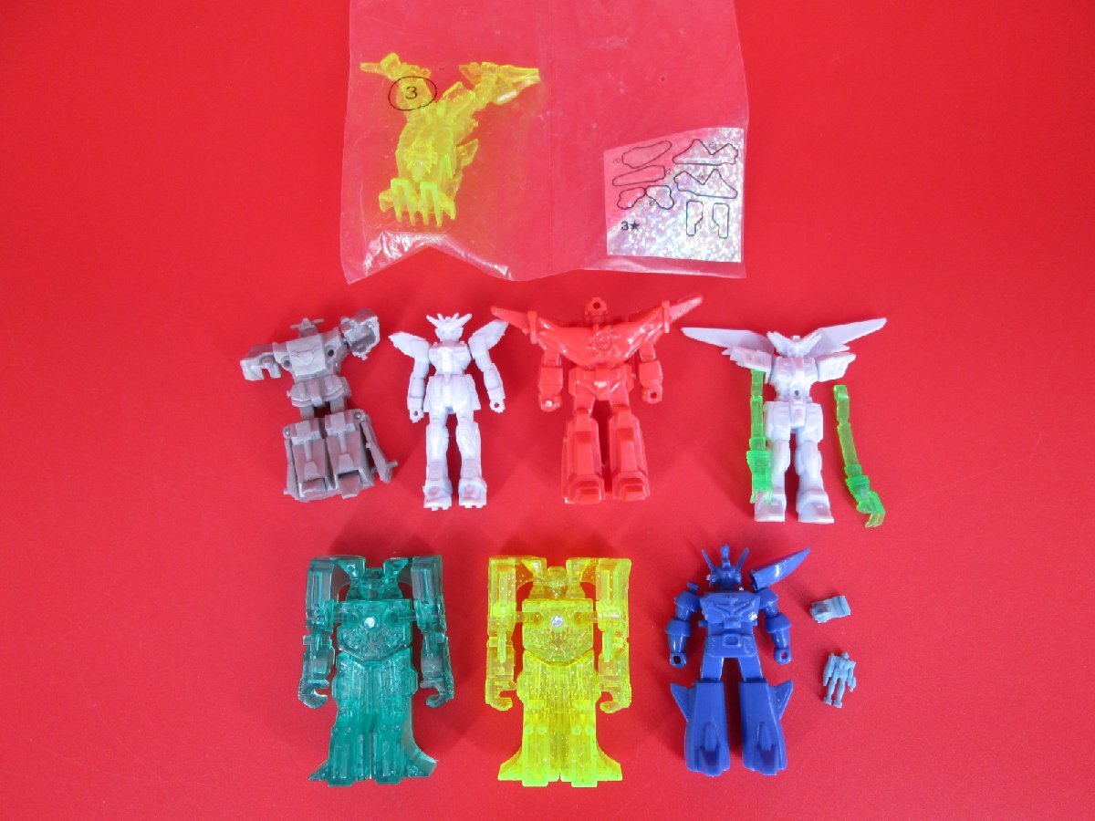 当時物　トランスフォーマー ？　ミニ　プラモデル　フィギュア　合体　変形　ロボット　昭和　駄玩具　まとめて　現状品　梱包A（中BE15