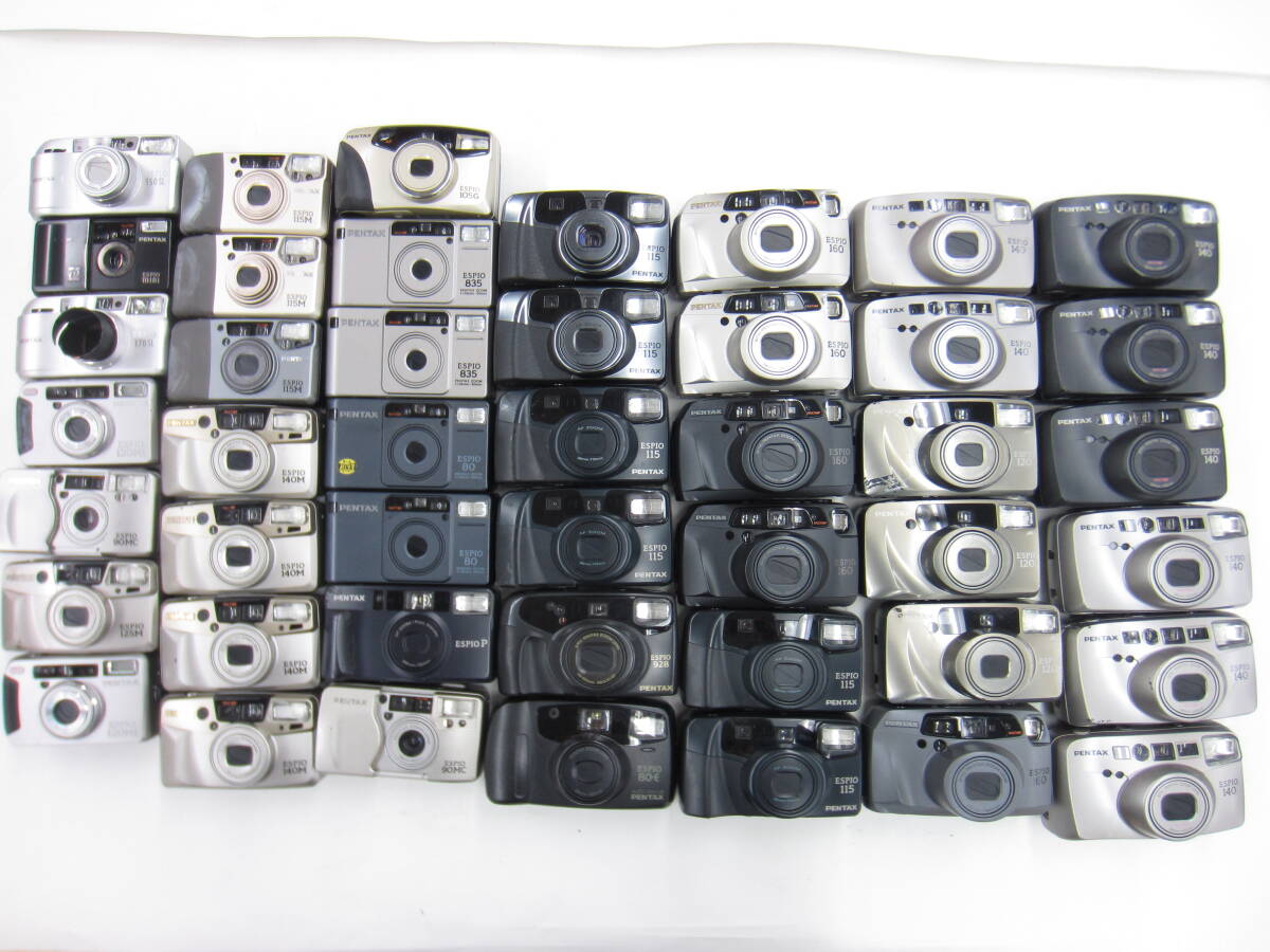 (6794K)ジャンクPENTAXペンタックスESPIOエスピオ 80 80-E 90MC 115 115M 120 120Mi 140 140M 160 835 928 mini等まとめて大量セット45点 
