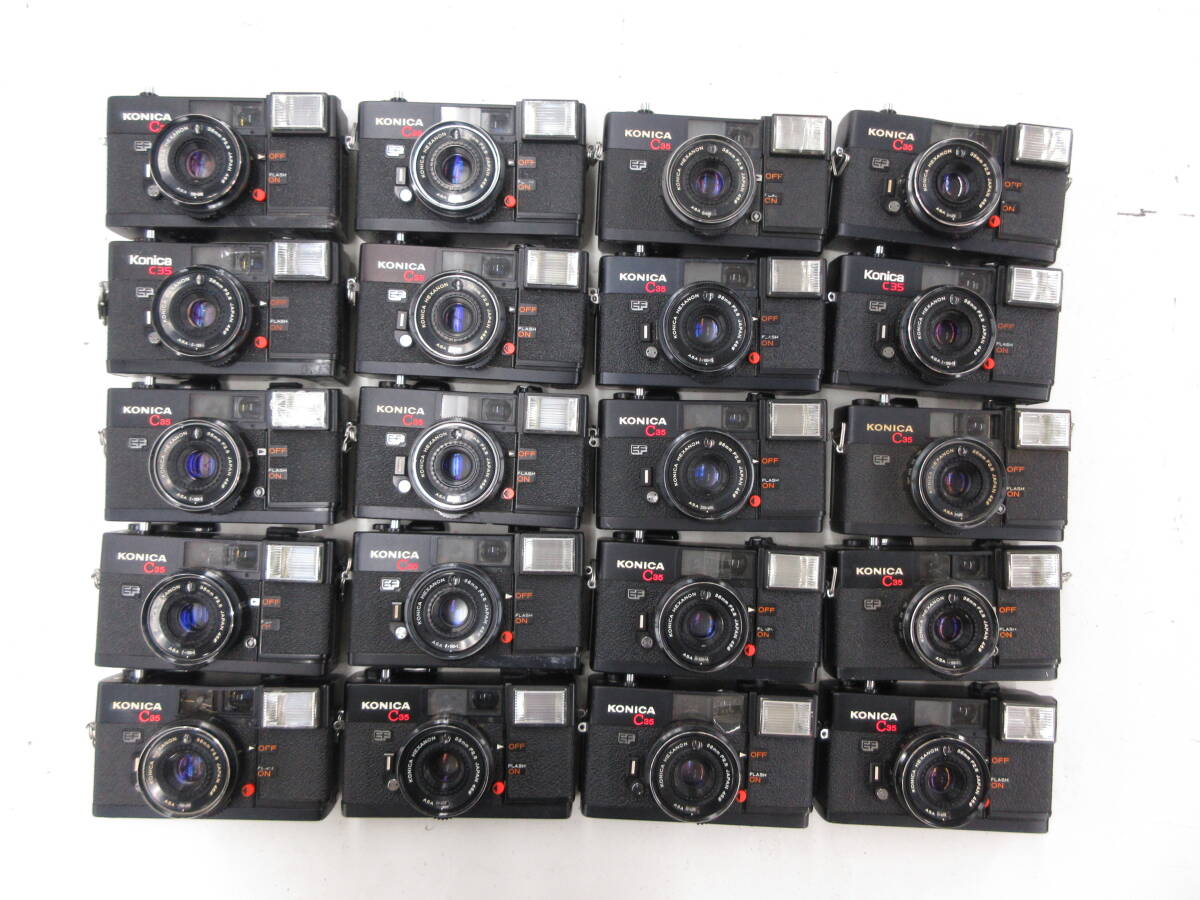 (6795N)ジャンク KONICA C35 EF コニカ まとめてセット 20台 