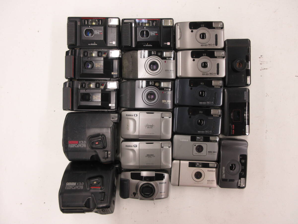 (6796N)ジャンク Konica -BiG mini -BiG mini NEO-R -BiG mini ZOOM TR KYOCERA -T D -SAMURAI X3.0 YASHICA -T AF-D等 まとめてセット点 