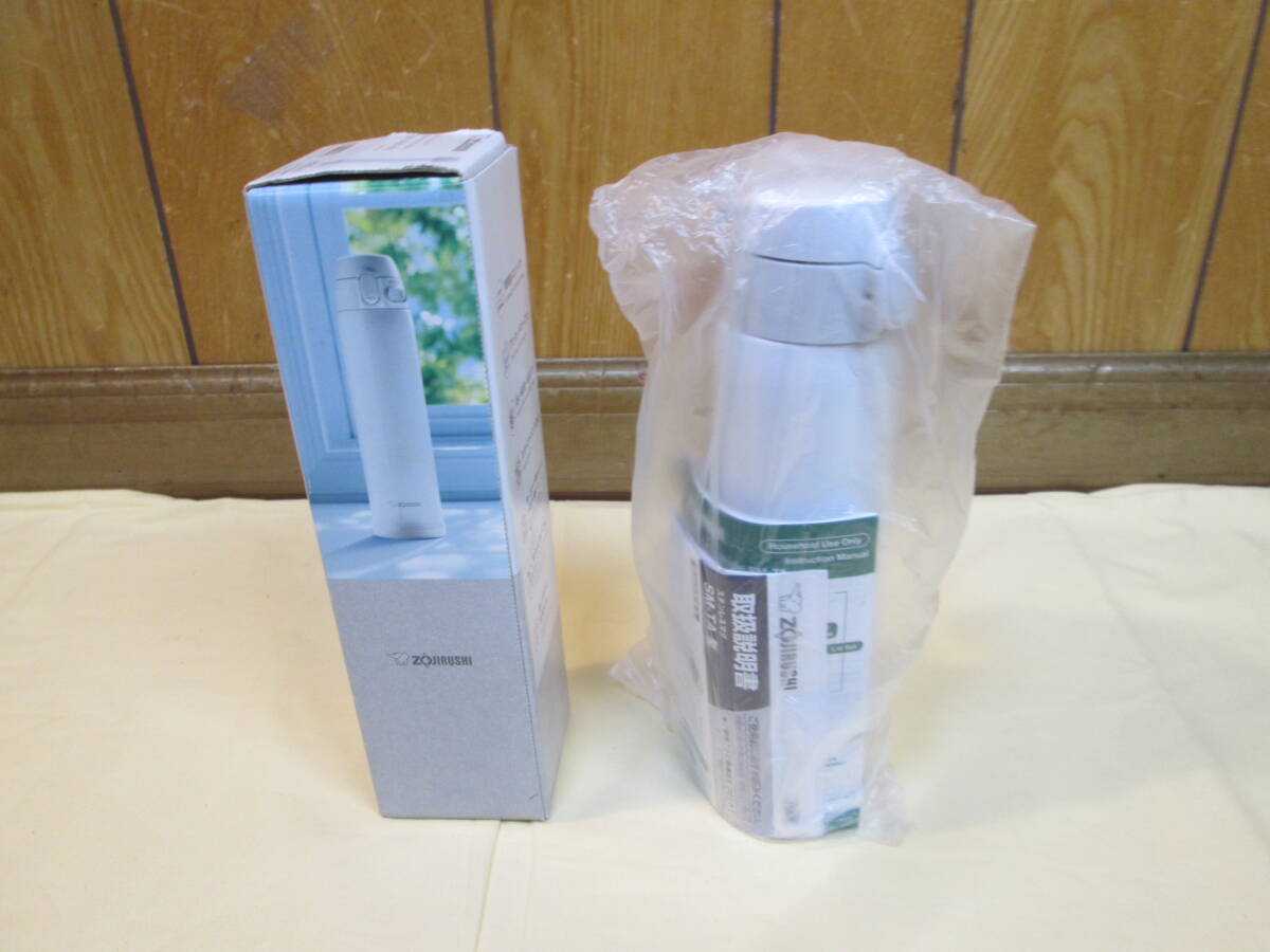 ● ZOJIRUSHI ステンレスマグ 600mL SM-TA60-WA 箱入り 未使用品 ●