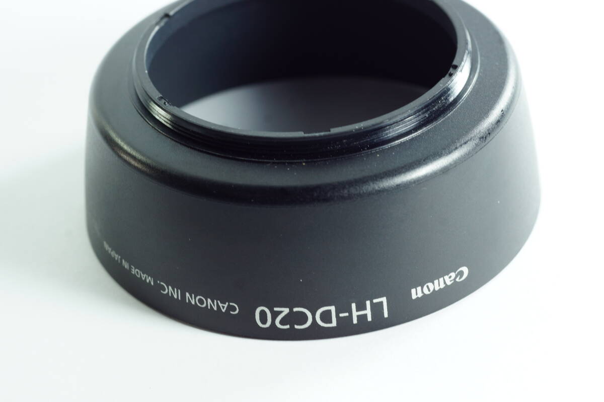6A『キレイ』Canon レンズフード LH-DC20　Power Shot S1 IS用