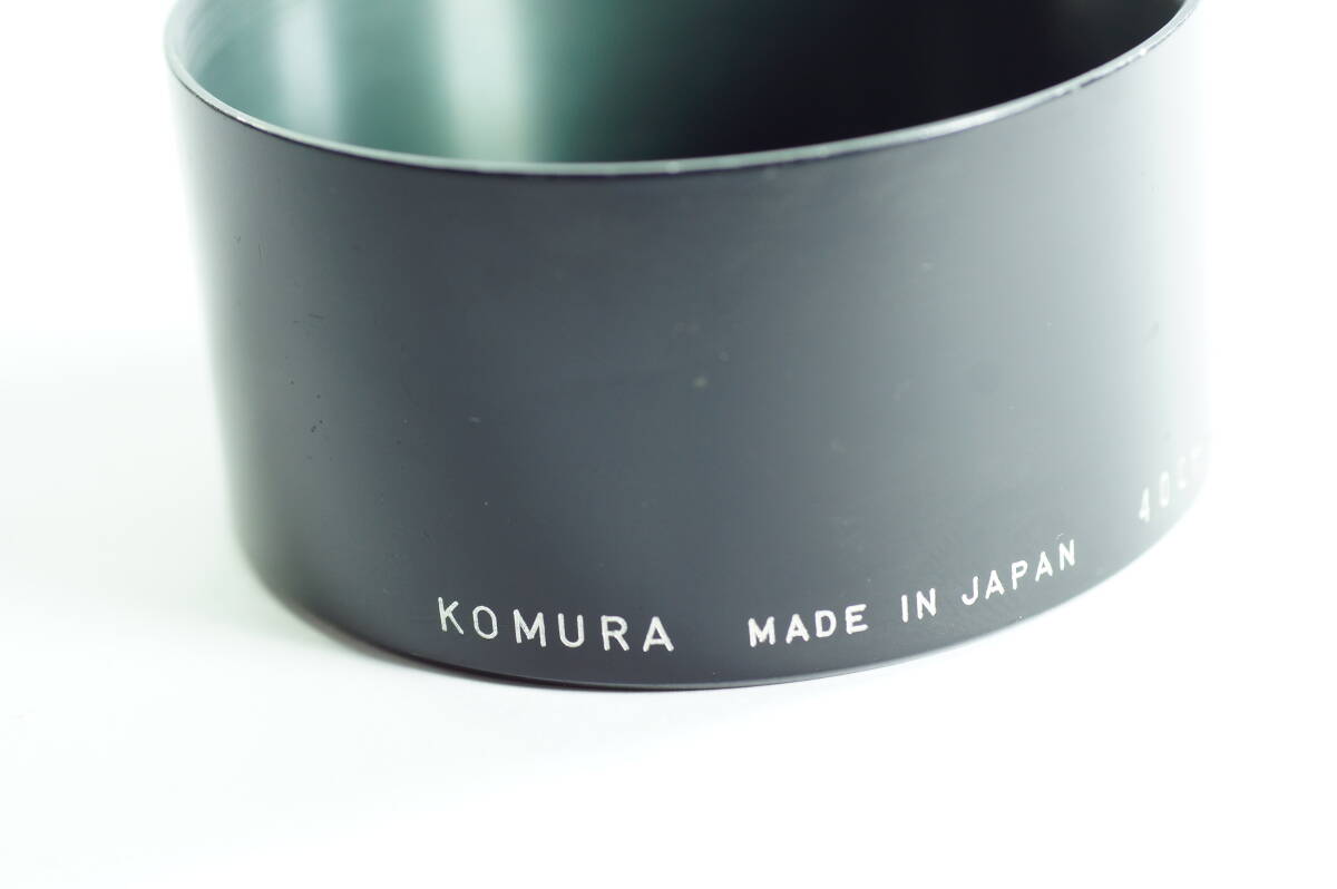 6A『並品』KOMURA 400mm F6.3 ブロニカ用 コムラ for BRONICA用 メタルキャップ