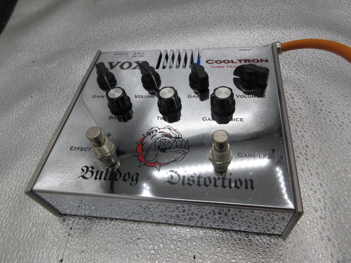 新同　完動　VOX COOLTRON Bulldog Distortion 真空管搭載 