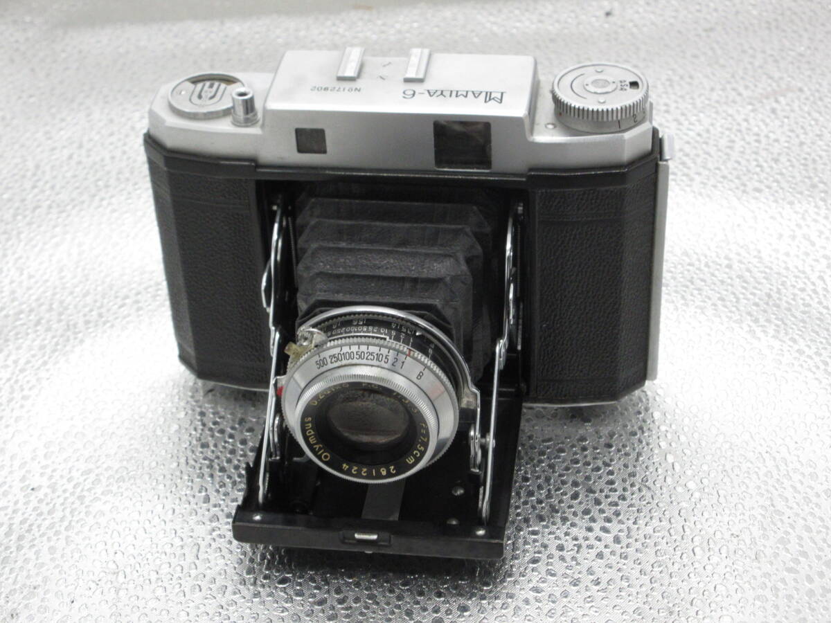 美品　完動　MAMIYA-6 Olympus D.Zuiko F.C. F3.5 7.5cm 中判フィルムカメラ