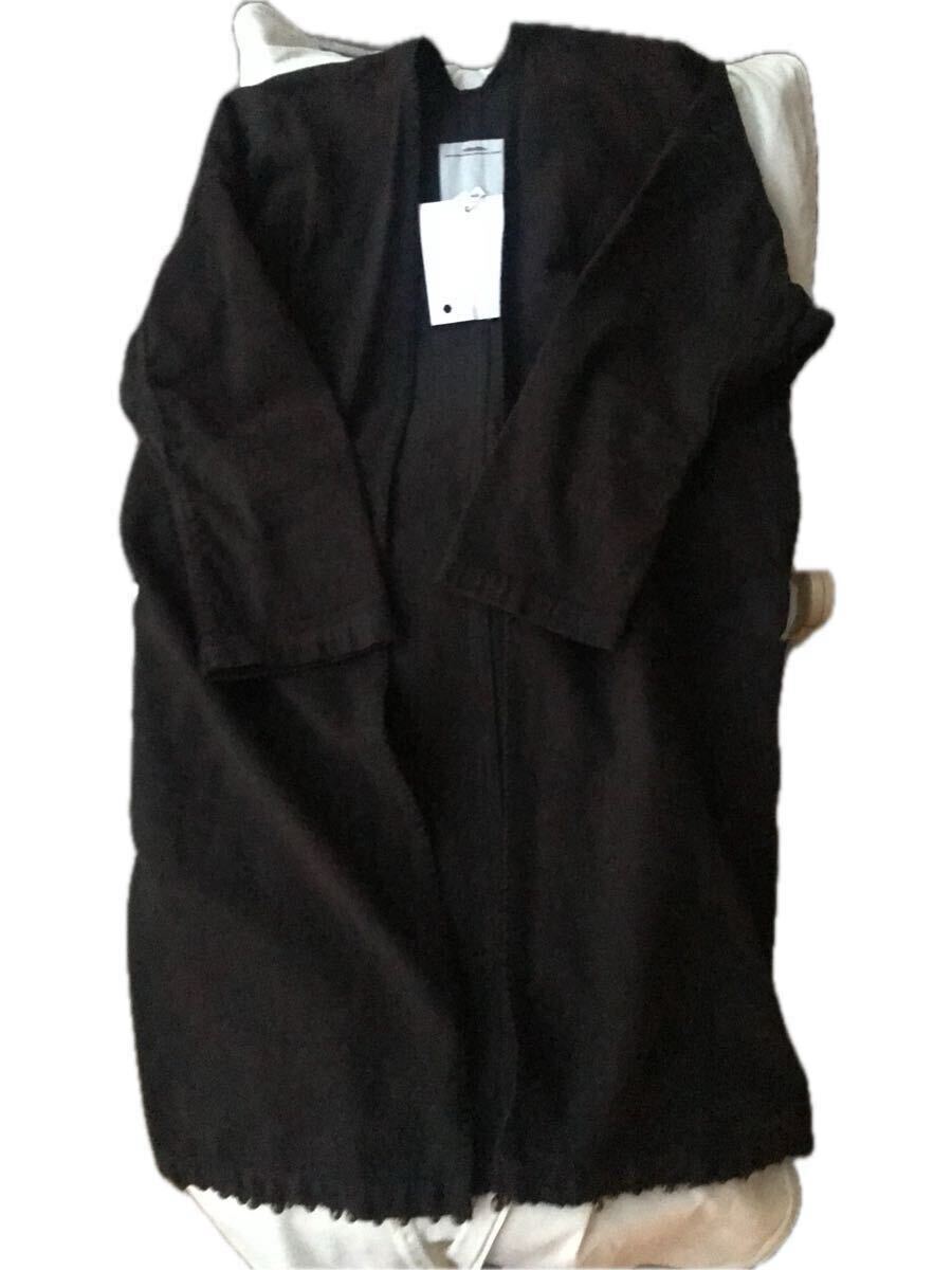 visvim sanjuro BRUSHED COAT FANNEL 1黒