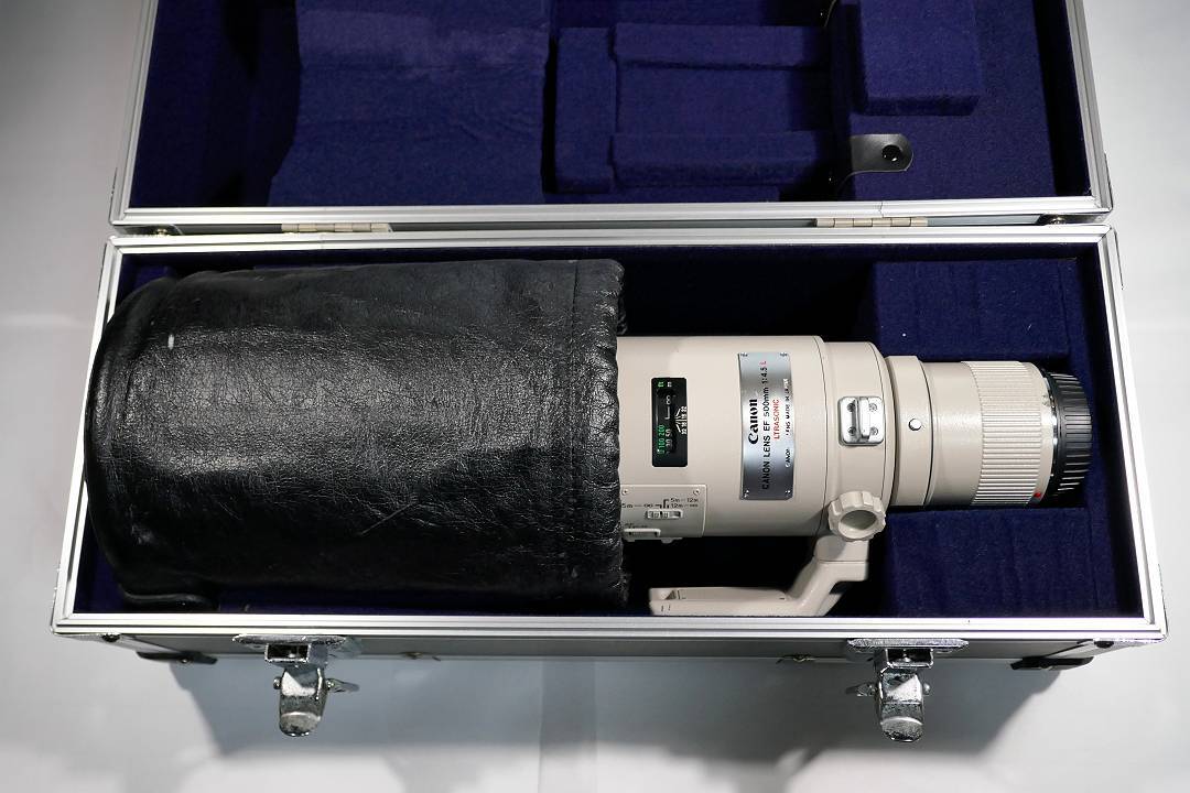 Canon EF 500mm F4.5 L USM キヤノン デジタル一眼レフカメラ 単焦点 望遠レンズ ハードケース付き