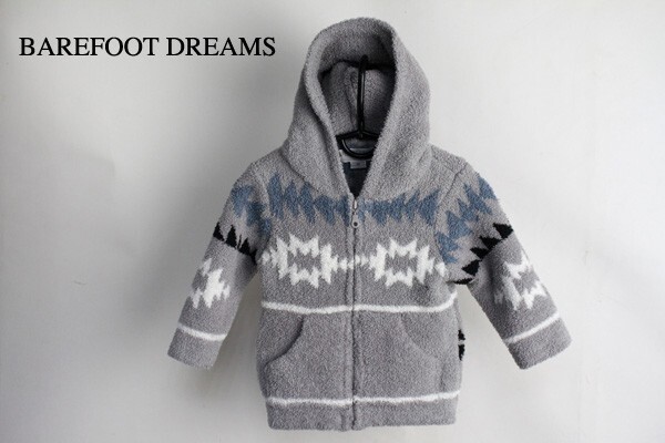 正規品 ベアフットドリームス ネイティブ柄 パーカー BAREFOOT DREAMS 2歳 3歳 4 キッズ ベビー 子供服 キャンプ アウトドア ロンハーマン