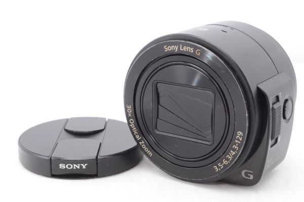 SONY ソニー Cyber-shot DSC-QX30 ブラック 2040万画素 光学ズーム30倍 レンズスタイルカメラ デジタルカメラ R5109