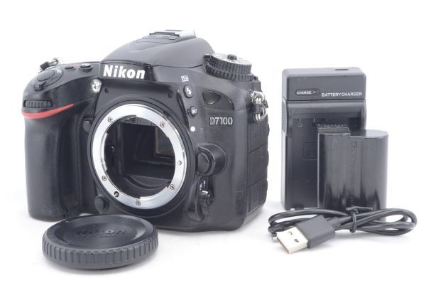Nikon ニコン D7100 ボディ ブラック 2410万画素 APS-Cデジタル一眼レフカメラ R4986