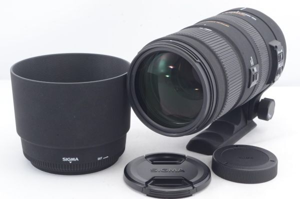 美品★SIGMA シグマ APO 120-400mm F4.5-5.6 DG OS HSM シグマ SIGMA SA用 フルサイズ 望遠ズームレンズ R4977