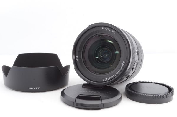 外観美品★SONY ソニー FE 20-70mm F4 G SEL2070G フルサイズ 標準ズームレンズ R4353