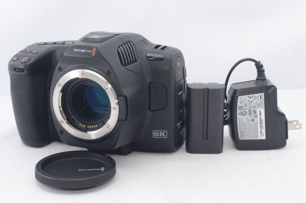 Blackmagic Design ブラックマジックデザイン Pocket Cinema Camera 6K Pro キヤノンEF マウント シネマカメラ 業務用 ビデオカメラ R3710