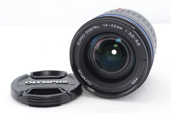 良品★OLYMPUS オリンパス ZUIKO DIGITAL ED 14-42mm F3.5-5.6 フォーサーズマウント用 標準ズームレンズ R5534