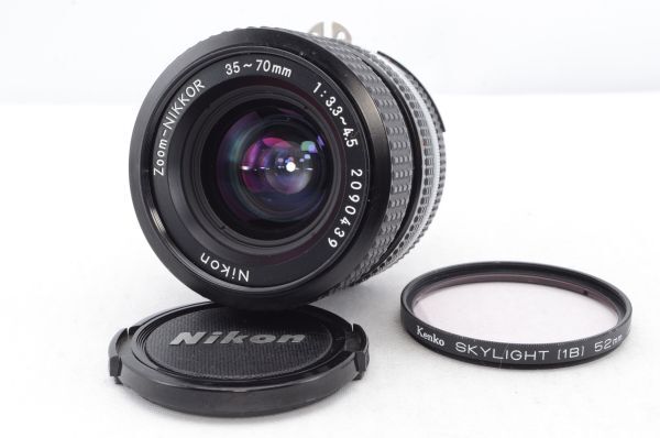 Nikon ニコン Ai-S Zoom Nikkor 35-70mm F3.3-4.5 フィルムカメラ マニュアルレンズ R5524