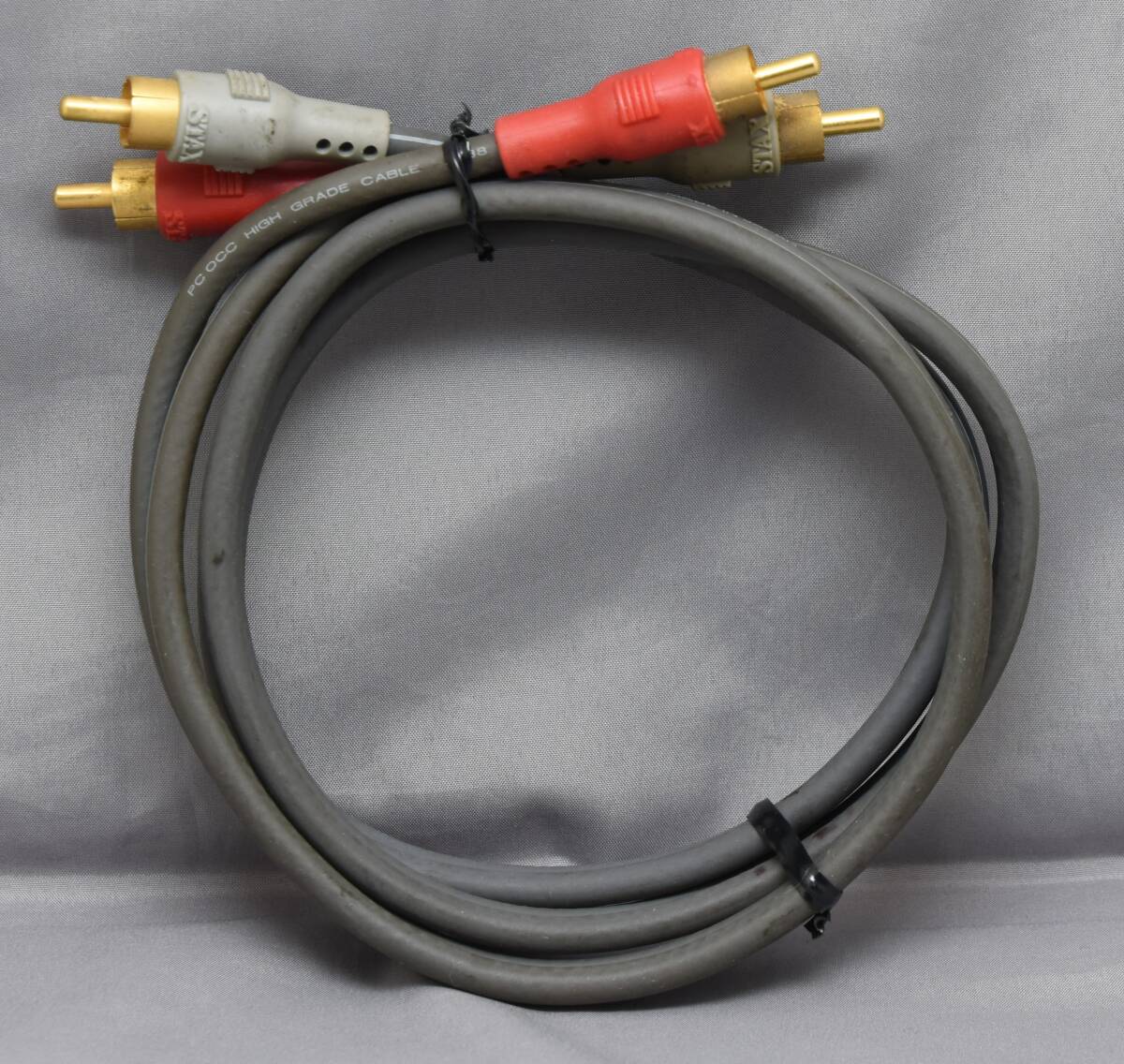 ▲☆【STAX】スタックス RCAケーブル PC-OCC 1mペア★△