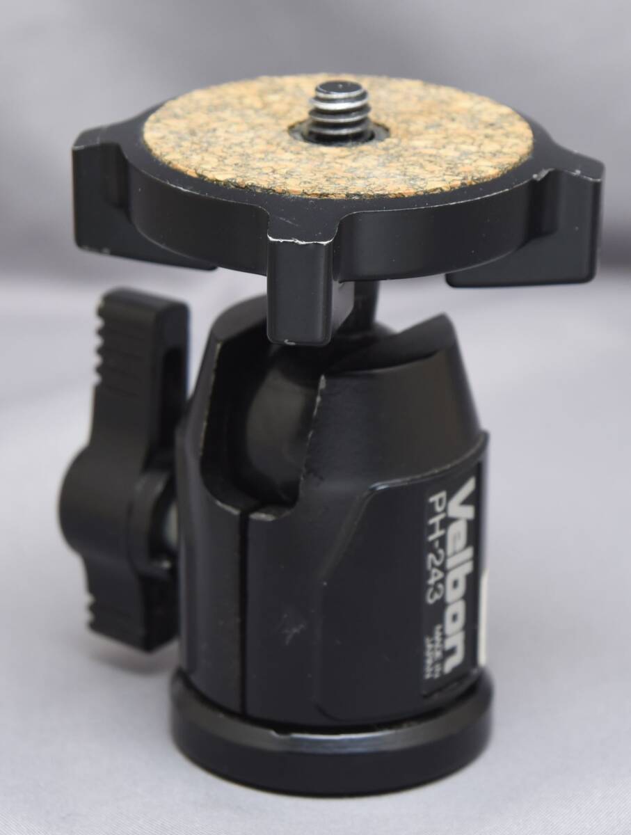 ▲☆【Velbon】ベルボン 自由雲台 PH-243 ブラック★△ 