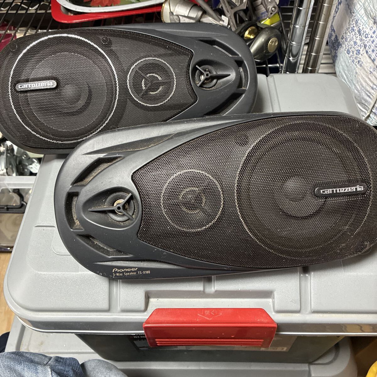 パイオニア カロッツェリア TS-X180 旧車 当時物 左右セット 3WAY