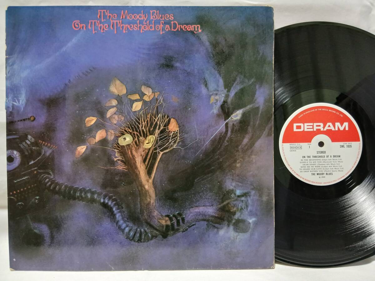 ▲英国盤▼THE MOODY BLUES▲ON THE THRESHOLD OF A DREAM▼