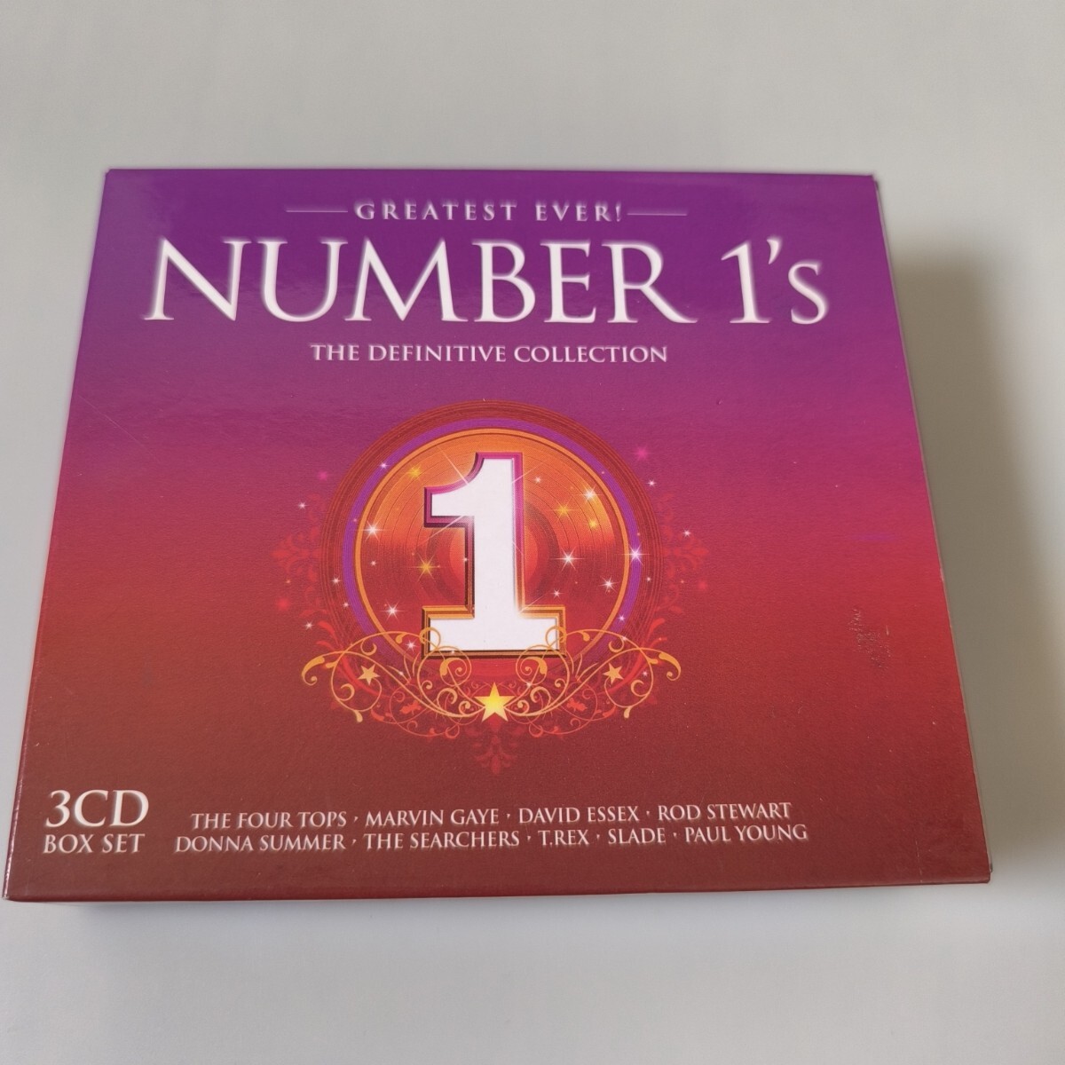 3CD Greatest Ever Number 1’s　THEDEFINITIVE COLLECTION 洋楽コンピレーション　various artist 即決　送料込み