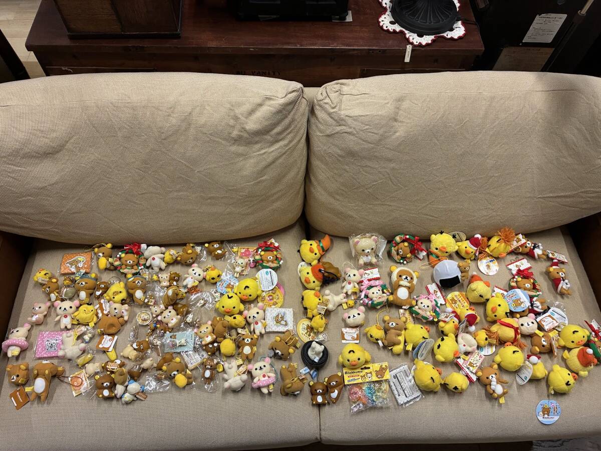 【 リラックマ ぬいぐるみ まとめて 25 】リラックマ コリラックマ キイロイトリ マスコット プライズ サンエックス