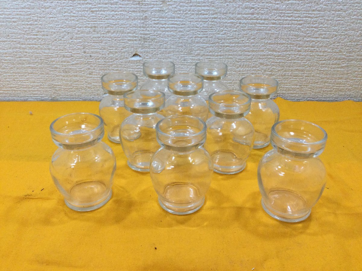 フロンティア？クロッカス？水栽培用？ガラス　容器　瓶　水耕栽培？　ポット　10点　まとめて
