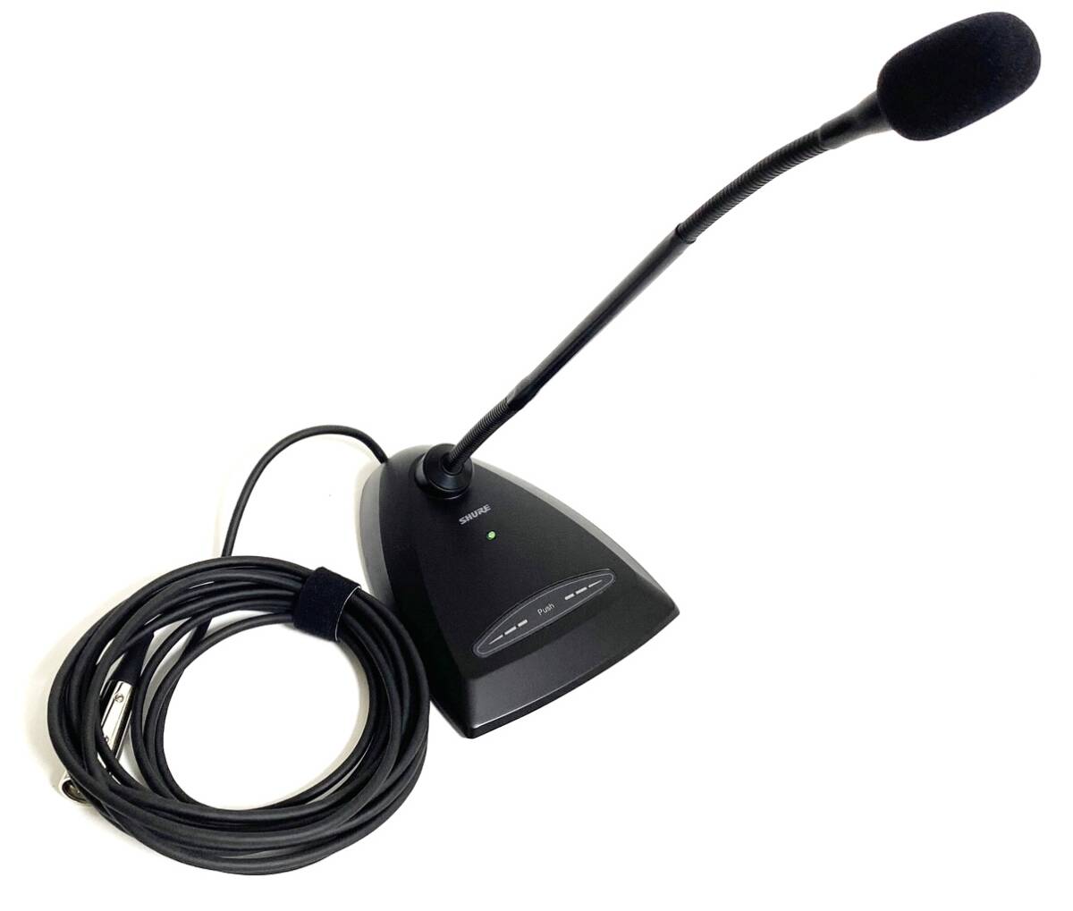 ★美品/動作保証★ SHURE シュア MX412D/C グースネックコンデンサーマイク MIC 会議 講演 VC 配信 実況 Gooseneck microphone I260402