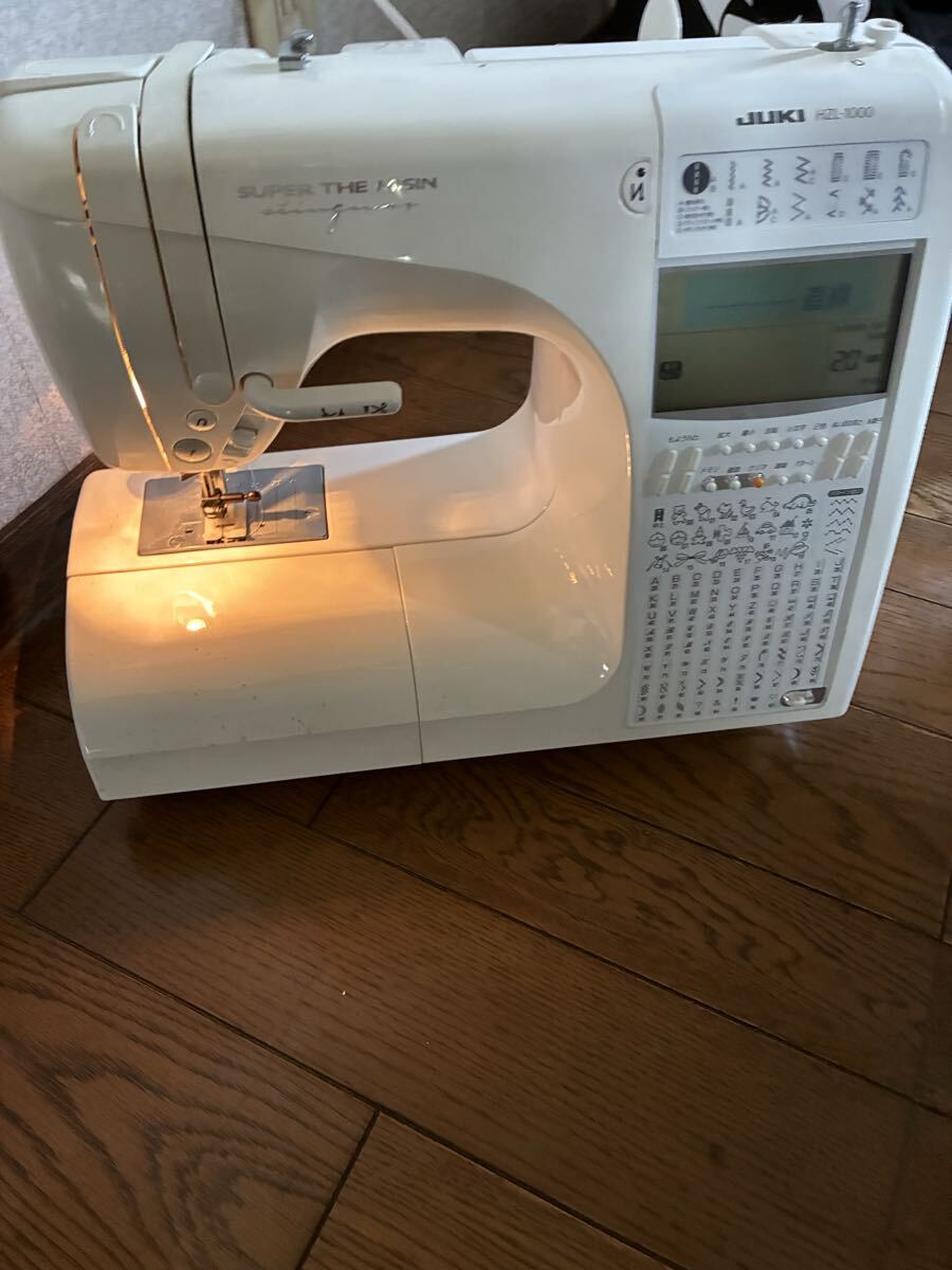 JUKI HZL-1000 ジューキ コンピューターミシン jureve箱付き