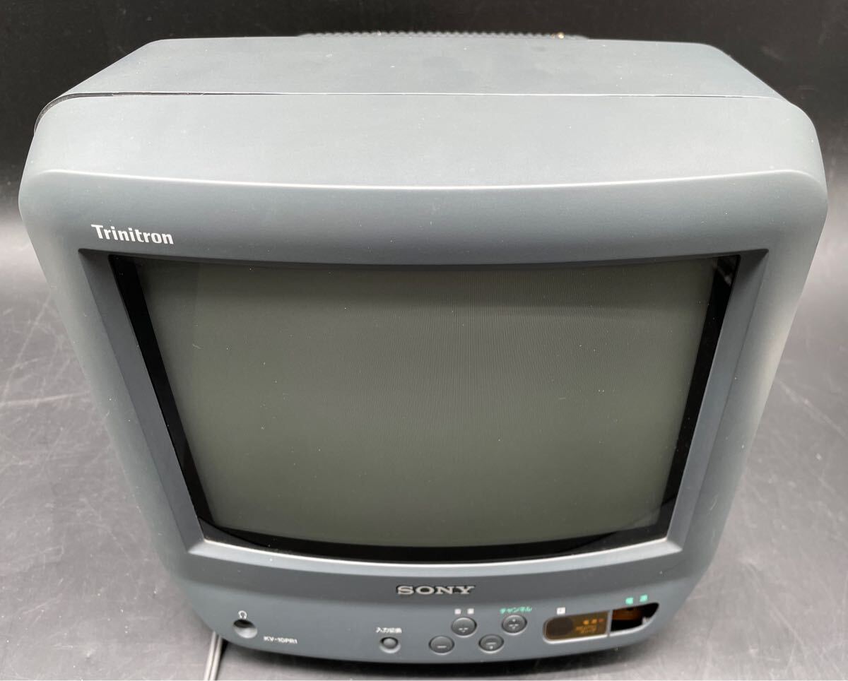FS441315000A180 SONY ソニー KV-10PR1 Trinitronトリニトロン ブラウン管テレビ 通電映像動作確認済みです。 下壊れ部分あり 現状品