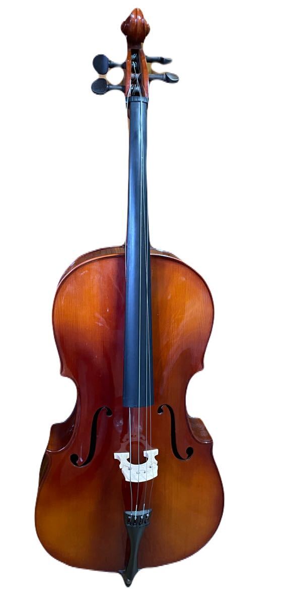 KH357910000A182 Carlo giordano カルロ・ジョルダーノ チェロ 弦楽器 SC90L 4/4 破損箇所あり ジャンク 現状品