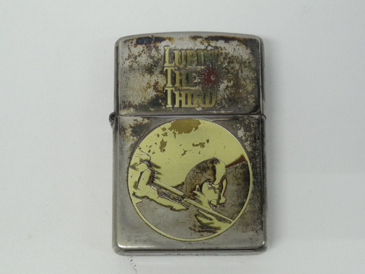 ユ■/Zこ0355　Zippo ジッポ　ルパン三世 石川五右衛門　LUPIN Ⅲ //着火未確認 ジャンク 保証無