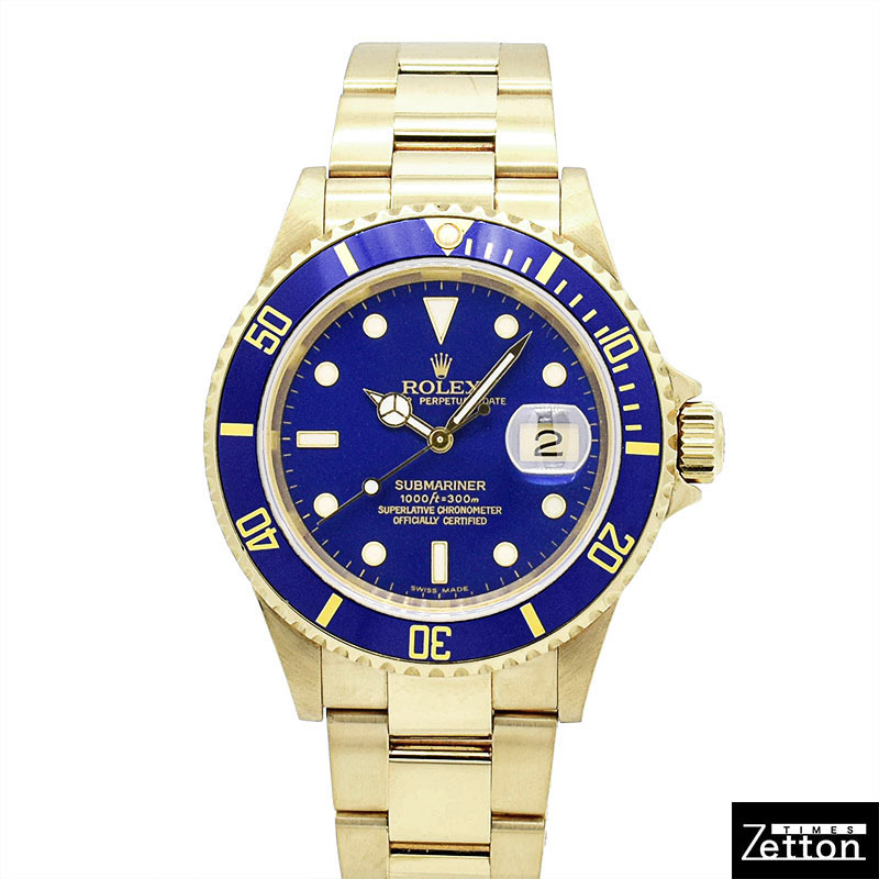 【国際保証書有り】ロレックス ROLEX サブマリーナ― デイト 16618 メンズ USED 中古