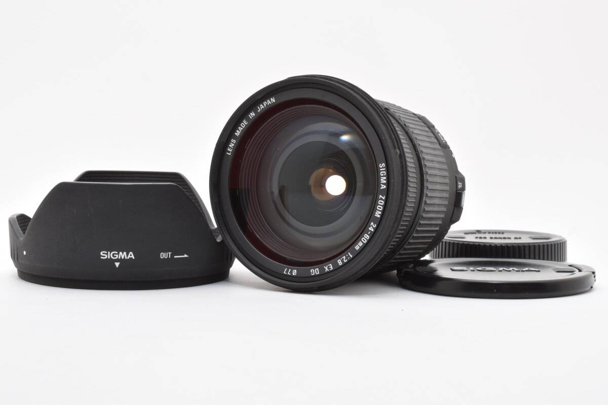 ★希少品★ シグマ SIGMA EX 24-60mm F2.8 DG キヤノン用 Y3582#09
