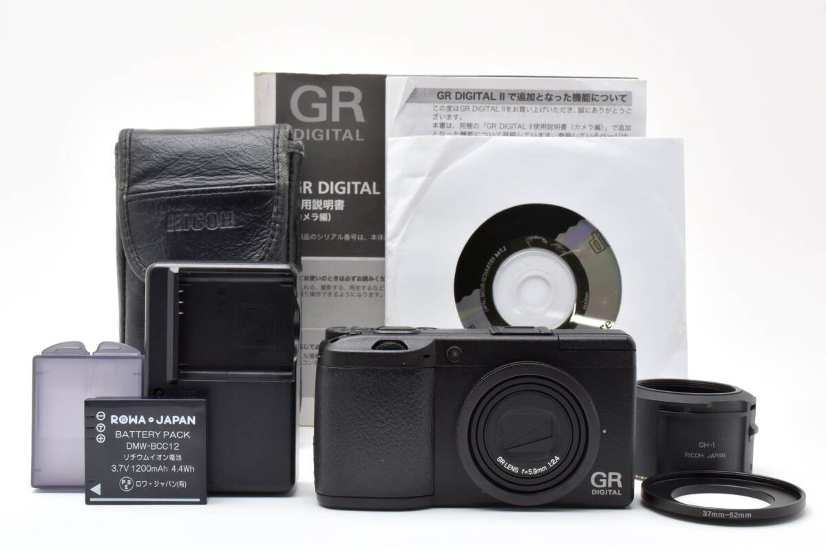 《S数 1574回》 リコー　RICOH GR DIGITAL II M0410#A-241