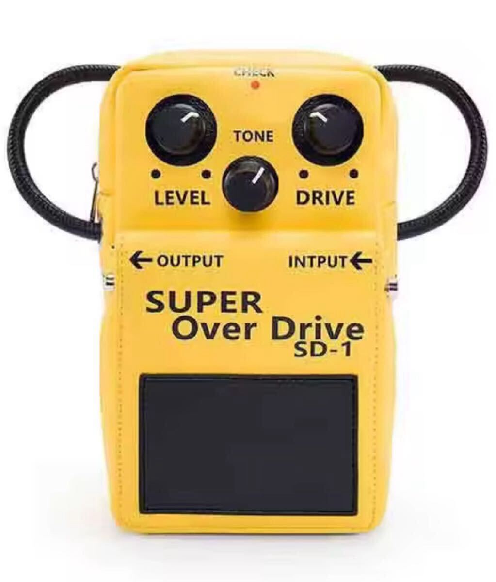 エフェクター ポーチ バッグ オーバードライブ OD BOSS ボス 未使用 overdrive ギター 
