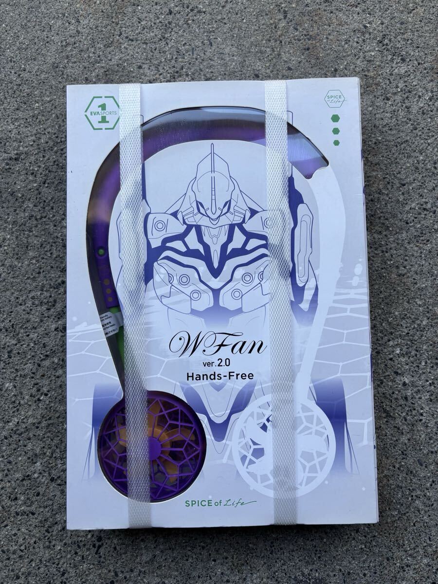◆未使用◆ハンディ扇風機　エヴァンゲリオン　WFAN ver2.0 EVA SPORTS1 Hands-Free 携帯扇風機◆
