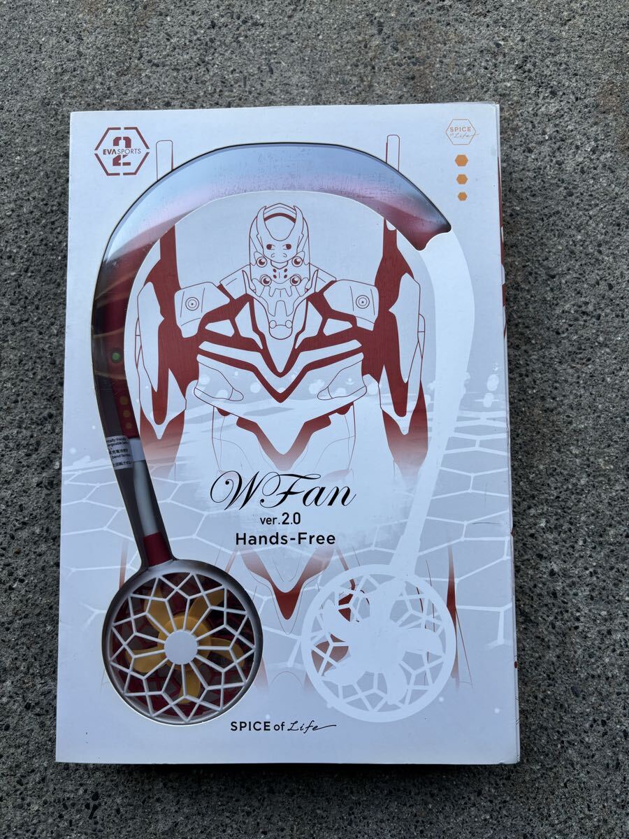 ◆未使用◆ハンディ扇風機　エヴァンゲリオン　WFAN ver2.0 EVA SPORTS2 Hands-Free 携帯扇風機◆