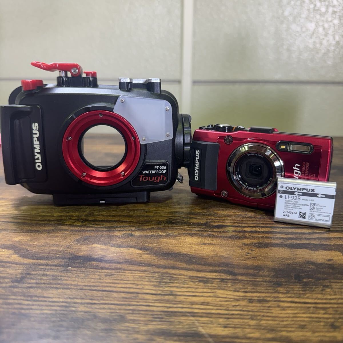 ga247 水中撮影フルセット OLYMPUS Tough TG-3 ＋ PT-056