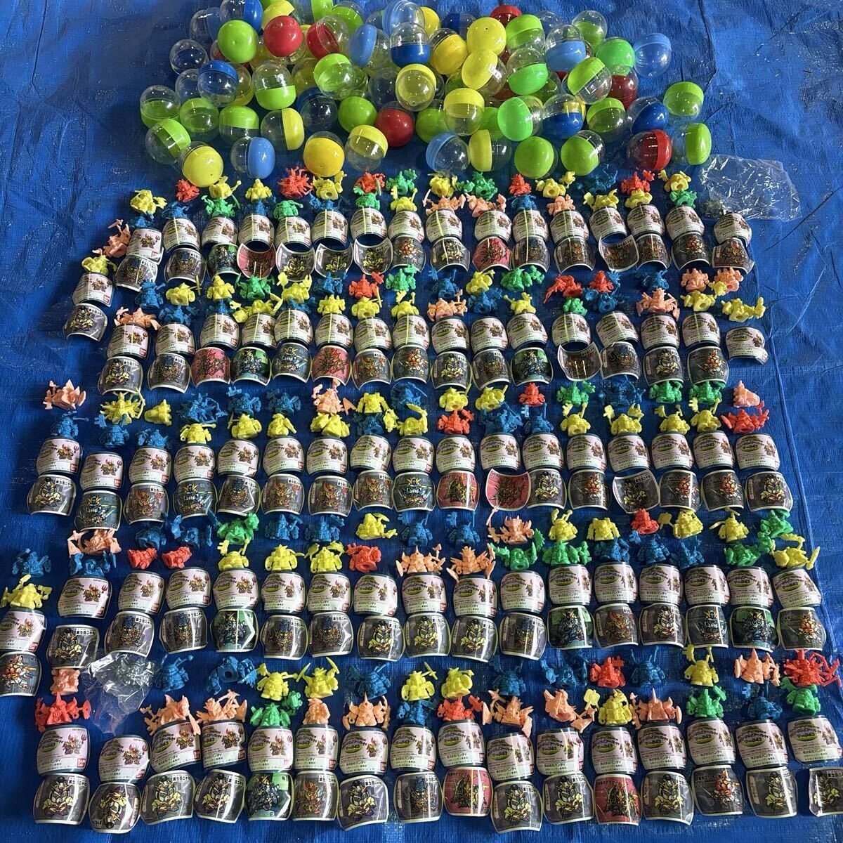  SA915 ガチャガチャ ガシャポン 83個 当時物 スーパーディフォルメ ガンダムワールド マーク43 ランナー見切り