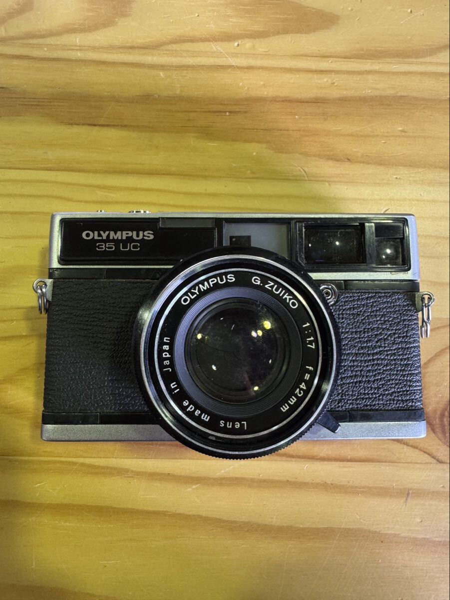 g241 OLYMPUS 35 UC オリンパス フィルムカメラ レンズ　G.ZUIKO 1:1.7 f=42mm 