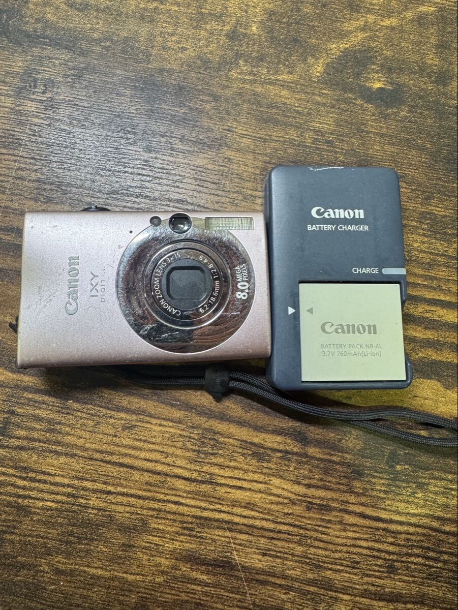ga248 Canon IXY DIGITAL 20 IS コンデジ キャノン デジカメ　稼働品